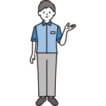 Convenience Store Clerk Male SVG Icon
